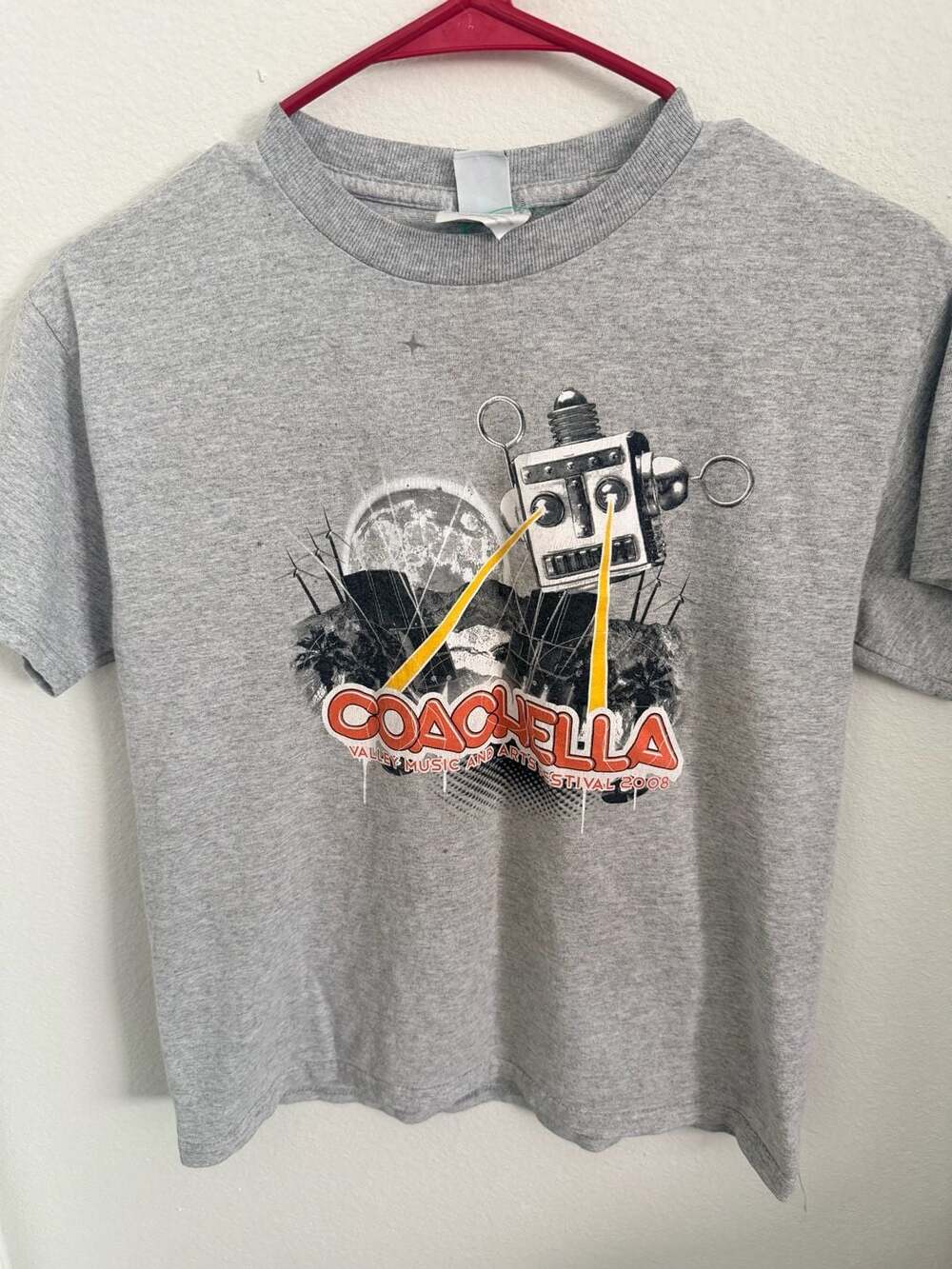 2008 Coachella Valley Music & Arts Festival Lineup Graphic T-Shirt Youth L